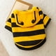 thumbnail image 1 of Mascotas Abeja Disfraz De Halloween Abrigo Encantador Cómodo Otoño Invierno Gatos Sudaderas S, 1 of 6
