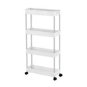 Importclick - Estante Organizador Con Ruedas 4 Niveles Para Cocina