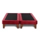 thumbnail image 1 of Base Cama Europea Zen Cuero Rojo 2 Plazas, 1 of 3