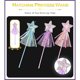 thumbnail image 3 of Varitas BIBUTY Estrella con Brillo, 3 Piezas, 3 of 3