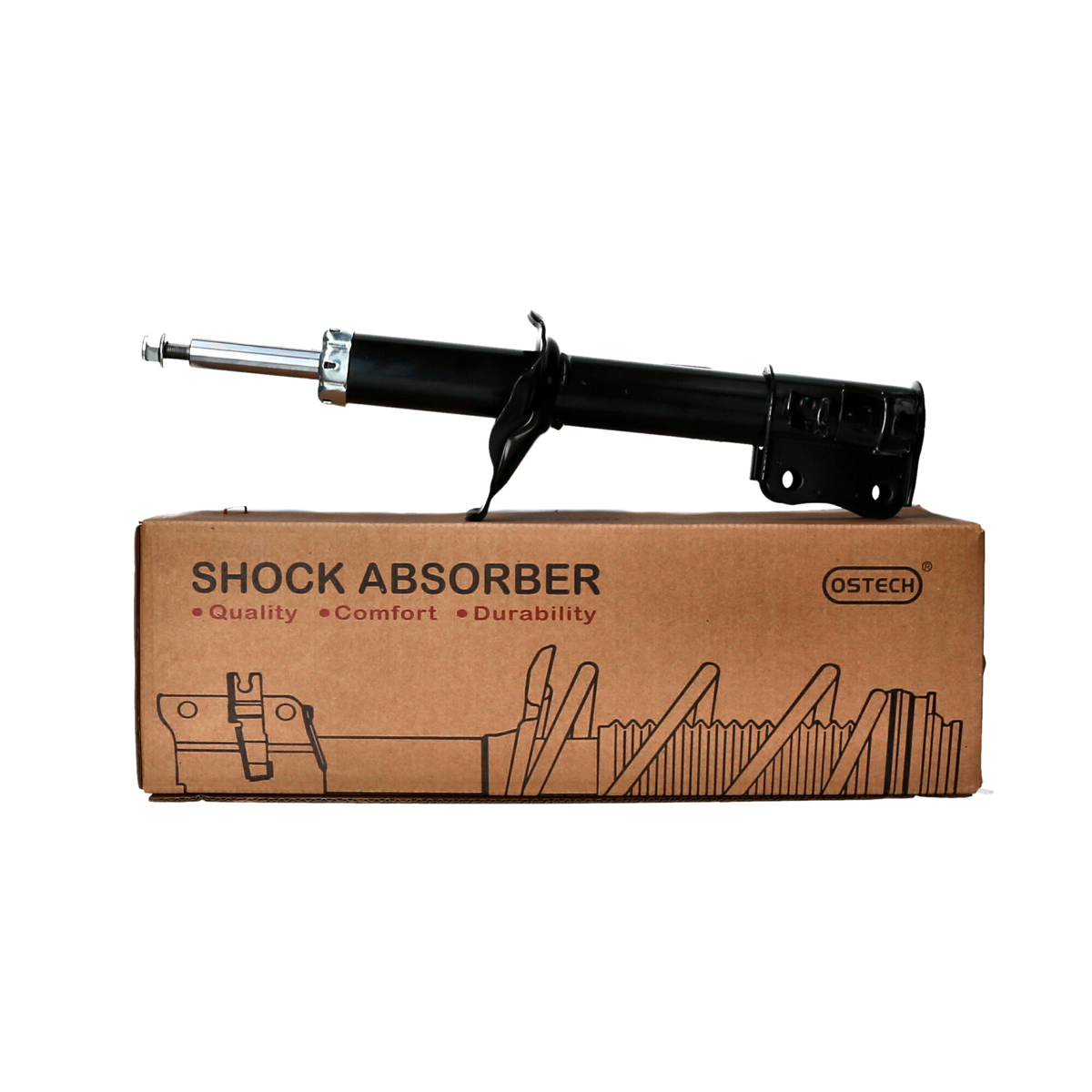 Ostech - Juego De 4 Amortiguadores Chevrolet N300 2011-2021