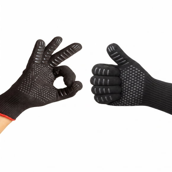 Guantes de parrilla Negro