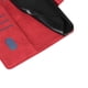 thumbnail image 4 of Funda tipo cartera con tapa para Motorola MOTO G24 con tarjetero, soporte y cubierta magnética Rojo, 4 of 6