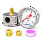 thumbnail image 1 of Manómetro MEANLIN MEASURE de acero inoxidable 0-15 psi, 1 of 7