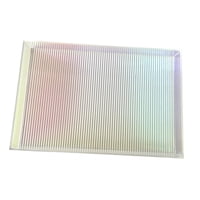 Magideal - Bandeja Decorativa, Bandeja De Tocador, Organizador De Escritorio Multifunción, Bandeja Acrílica Colorida, Bandeja De Servicio Para Baño, Sala De Esta Patrón De Agua L