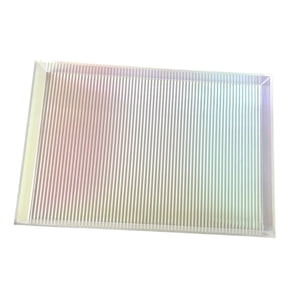 Magideal - Bandeja Decorativa, Bandeja De Tocador, Organizador De Escritorio Multifunción, Bandeja Acrílica Colorida, Bandeja De Servicio Para Baño, Sala De Esta Patrón De Agua L