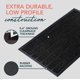 thumbnail image 4 of Alfombra de entrada ubdyo 81 cm x 51 cm negro brillante y duradera, 4 of 9