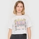 thumbnail image 3 of Polera Mujer Fun Manga Corta Crop Blanca Festival Corona, 3 of 5