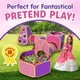 thumbnail image 5 of Tienda de campaña Playz Kids Princess, piscina de bolas, túnel y diana, 5 of 9
