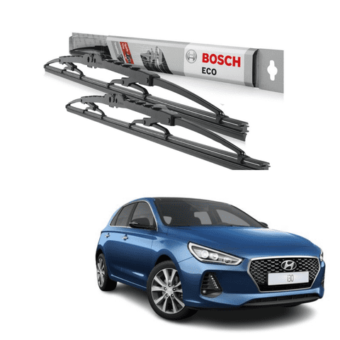 Plumillas Bosch Eco Para Hyundai I30 2017-2020