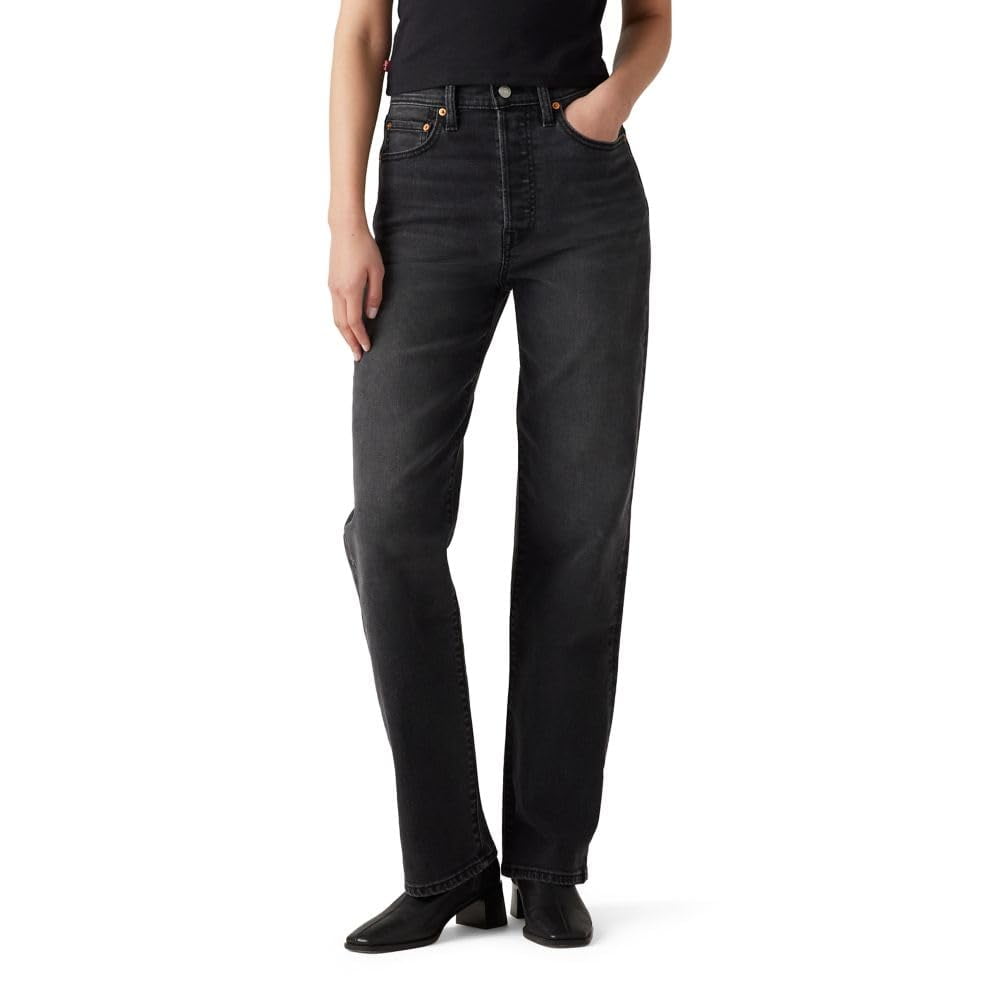 Jeans Levi's Ribcage Straight Full Length Para Mujer 28