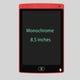 thumbnail image 3 of Pizarra Lcd Mágica Tablet 8.5 Pulgadas ROJO, 3 of 3