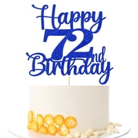 Kaoenla - Decoración Para Tartas Kaonela Con El Feliz 72 Cumpleaños De Kaonela