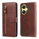 thumbnail image 1 of Funda con Cremallera para OnePlus Nord CE 3 Lite, Carcasa Cartera de Cuero PU con Soporte y Tarjetero, 1 of 5