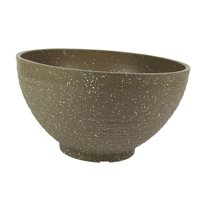 Ioensy - Maceta Para Jardín, Maceta Para Bonsái, Maceta Para Plantas Acuáticas, Para Jardín, Exterior, Interior, Balcón, Punta De 30 Cm, Color Amarillo Terroso