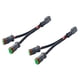 thumbnail image 1 of Conector Adaptador De Enchufe De 2 Pines Conexión Rápida De 2 Vías Para Luces Antiniebla Paquete De 2, 1 of 5