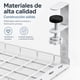 thumbnail image 4 of Bandeja Organizadora de Cables Bajo Escritorio Blanca 35 cm, 4 of 6