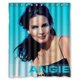 thumbnail image 1 of Cortina de ducha Angie Harmon, juego de cortinas de baño con ganchos, tamaño 60 x 72 pulgadas, 1 of 3