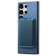 thumbnail image 2 of Funda de Cuero Magnética con Tarjetero para Samsung Galaxy S23 Ultra Cubierta Delgada Azul, 2 of 5