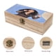 thumbnail image 3 of Nicki Minaj Caja Organizadora de Madera Rústica - Caja Decorativa Multifuncional para Escritorio, Hogar, Oficina, Joyas y Manualidades, 3 of 6
