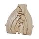 thumbnail image 4 of Rompecabezas De Arte De Madera Para Familias De Osos, Rompecabezas Para Calentar La Casa, Adorno De Escritorio Bonito DIY, 4 of 5