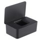 thumbnail image 3 of Caja De Pa?uelos Húmedos De Plástico Dispensador De Mascarillas Para El Ba?o Decoración De La Oficina En El Hogar Negro, 3 of 3