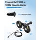 thumbnail image 4 of Ventilador de enfriamiento para auto DICMKY de doble cabezal, recargable por USB, 4 of 8