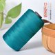 thumbnail image 1 of suxuMhao Hilo de Seda de Lino Helado Cian Oscuro 8.82oz/250g 1 Rollo Hilo de Tejido de Algodón y Lino Diseño Calado Plano Transpirable para Bolsa de Playa Sombrero de Sol de Verano Manualidades de, 1 of 4