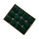 thumbnail image 2 of 12 Bolas De Navidad Decorativas únicas Para El Porche, Aniversario, Vacaciones, Color Verde Oscuro, 2 of 3