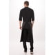 thumbnail image 2 of Mandil de Chef Harlem - Negro | Chef Works, 2 of 2