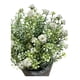 thumbnail image 3 of Macetero Planta Artificial Flores Maceta Decorativa Centro blanco, 3 of 3