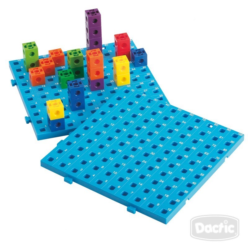 Dactic - Tablero De Actividades Con Cubos Conectores