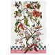 thumbnail image 1 of Paño de cocina MACKENZIE-CHILDS de algodón con diseño Birdsong, 1 of 6
