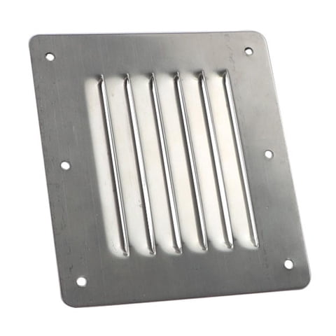 Ioensy - Cubierta De Parrilla De Aire Rectangular De 5 X 4,5 Pulgadas Con Rejilla De Ventilación Apta Para Caravana De Barcos