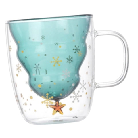 Bothyi - Tazas Navideñas Taza De Café Linda Vajilla Taza De Café Árbol De Navidad Para Árbol
