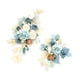 thumbnail image 3 of 2 Piezas De Flores Artificiales Para Arco De Boda, Para Fondo De Pared, Puerta De Entrada, Color Azul, 3 of 5