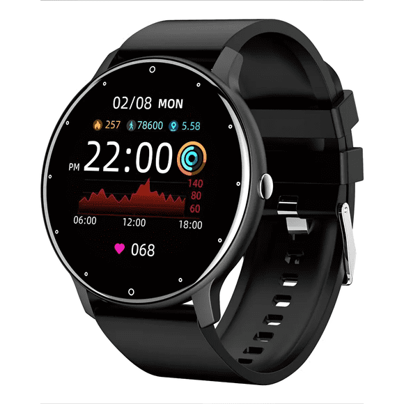 Smartwatch Belug Bluetooth Correa Deportiva Silicona Ip67 negro