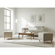 thumbnail image 3 of Sofa Tres Cuerpos Mas Dos Puff Beige Lino, 3 of 3