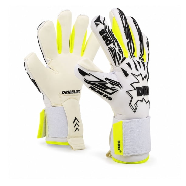 Guantes Arquero Portero DRB Feline Pro Blanco Látex 4mm