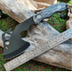 thumbnail image 3 of Hacha de supervivencia, cuchillo de defensa personal, color negro, 3 of 3