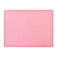 Bothyi - Bandeja De Silicona Para Hornear Cake Pan Mat Suministros Para Hornear Para Comedor Cafe Solid Pink