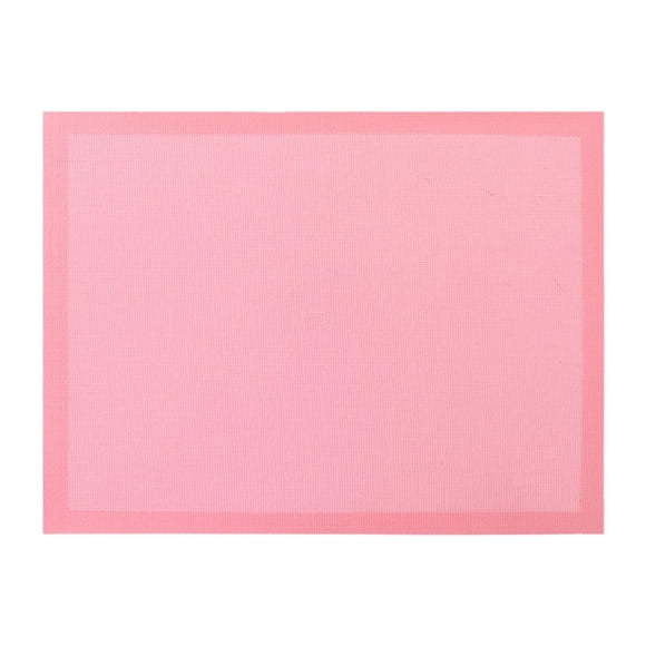 Bandeja De Silicona Para Hornear Cake Pan Mat Suministros Para Hornear Para Comedor Cafe Solid Pink