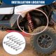 thumbnail image 3 of Unique Bargains 12 Pcs Tornillos de Cubierta de Embrague para Polaris para Ranger RZR 1000 500 570 2013-2021, 3 of 7