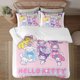 thumbnail image 1 of Sanrio Soft 3D Printed Duvet Cover Bedding Set with Comforter Cover 3 Piece Set, 1 of 5