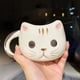 thumbnail image 2 of Mug, Taza Cerámica Gato Kawaii 430 Ml Blanco, 2 of 2