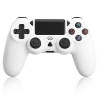 Genérico - Mando Inalámbrico Compatible Con Ps4/Slim/Pro Y Pc, Joystick Para Juegos Remotos, Blanco