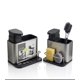 thumbnail image 1 of Dispensador Set 2 De Jabon Lavalozas 3 En 1 Organizador De Cocina Porta Esponja Y Cepillo Acero Inoxidable Con Bandeja FIGOIMPORT, 1 of 10