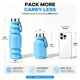 thumbnail image 2 of Botella de Agua Nefeeko 500 ml Plegable sin BPA, 2 of 7
