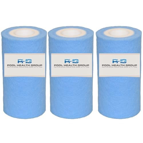 Filtro para piscina Pool Health Group tipo B de meltblown, paquete de 3