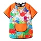 thumbnail image 3 of Kids Art Smock Pintura Delantal De La Pintura Del Delantero Del Delantero Para Dibujar A Casa Orange L, 3 of 5